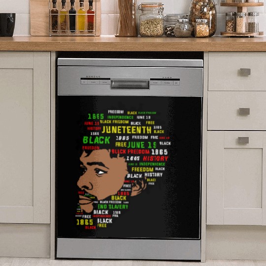 Juneteenth Black History Dish Washer Covers