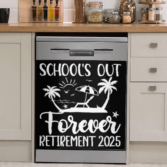 Retired Teacher Retirement Teacher 2025 Dish Washer Covers