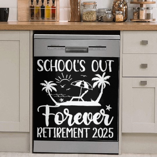 Retired Teacher Retirement Teacher 2025 Dish Washer Covers