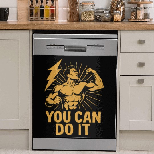 Muscle Motivation Dish Washer Covers