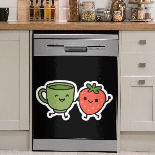 Matcha & Berry Besties Dish Washer Covers