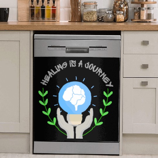 Healing Is a Journey – Mental Health Awareness Dish Washer Covers