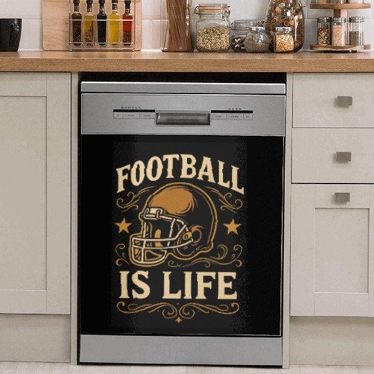 football is life Dish Washer Covers