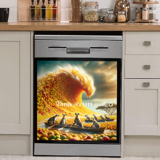 Embrace the Mango Dish Washer Covers