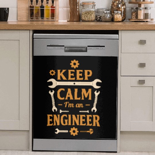 Keep Calm – I’m an Engineer Dish Washer Covers