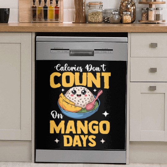 Mango Sticky Rice Thai Street Food Dish Washer Covers