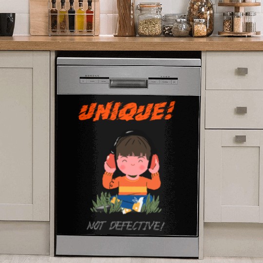 Unique Not Defective Autism Advocacy Dish Washer Covers