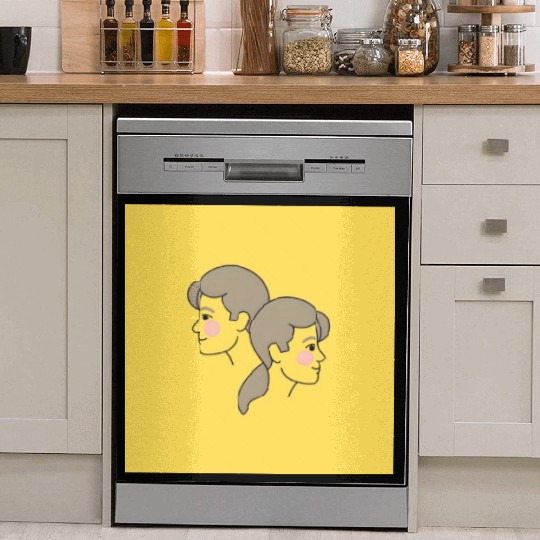 Serenity Star Signs - Gemini Dish Washer Covers