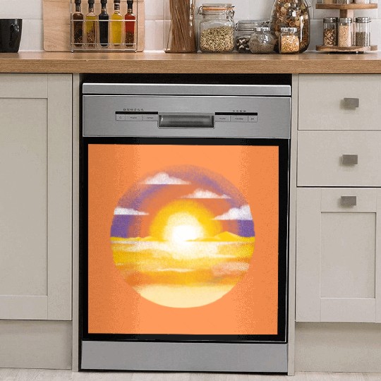 A New Day, A New Beginning Dish Washer Covers