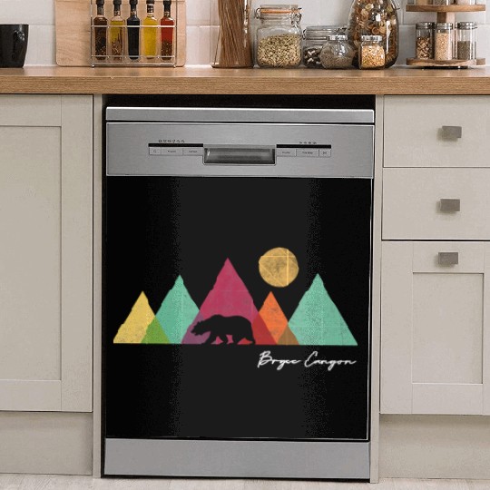 Bryce Canyon National Park Colorful Bear Mountains Dish Washer Covers