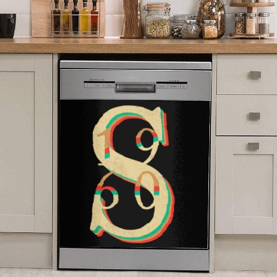 Unique Vintage '1960s' Design Dish Washer Covers