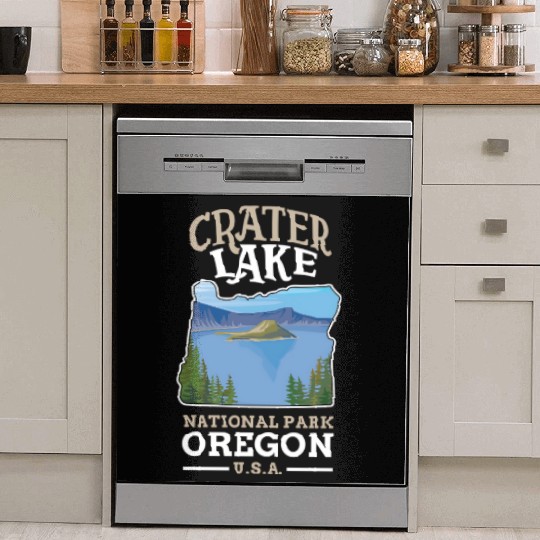 Crater Lake National Park US Oregon Dish Washer Covers
