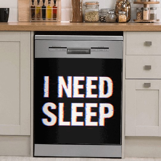 404 Fun Not Found – Retro Y2K Glitch Meme Dish Washer Covers