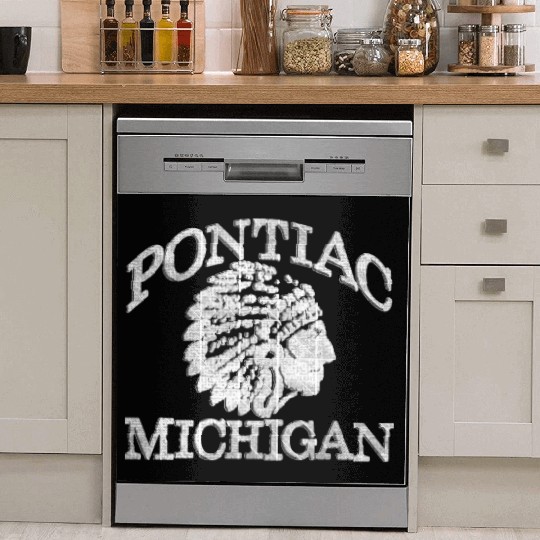 Pontiac Michigan Native American Dish Washer Covers