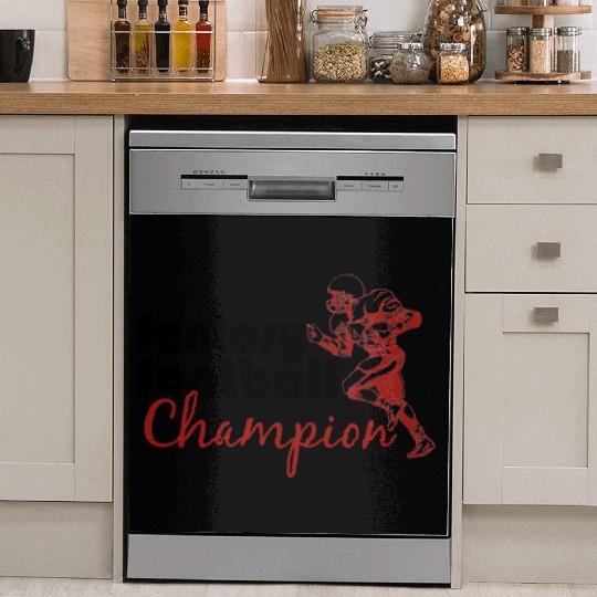 Fantasy Football Champ Dish Washer Covers