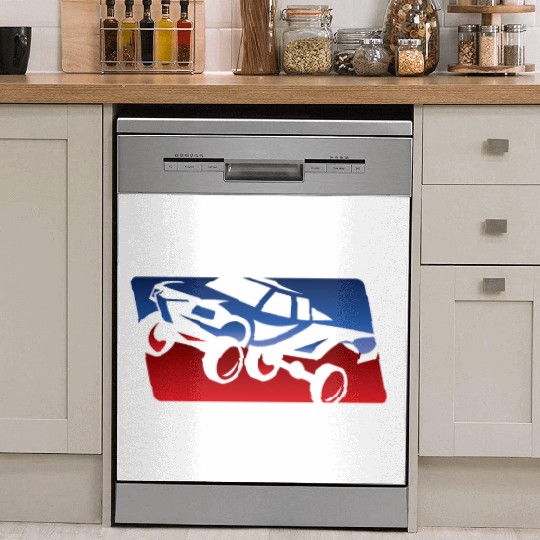 Race Trophy Truck Logo Dish Washer Covers