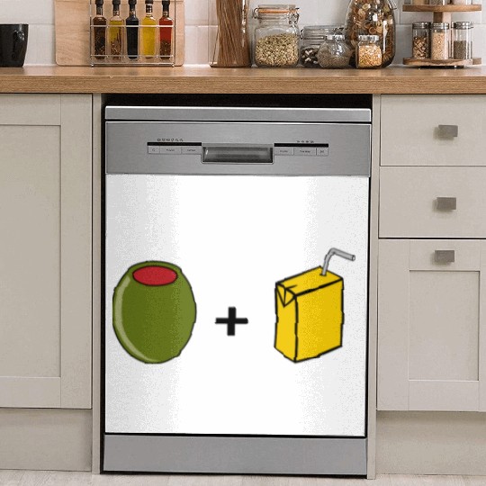 Olive Juice I Love You Dish Washer Covers