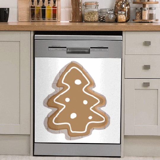 Gingerbread cookie Dish Washer Covers