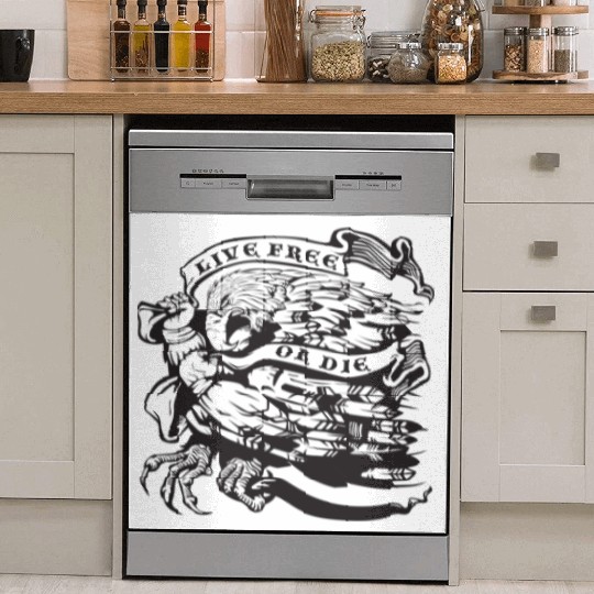 Live Free or Die Dish Washer Covers