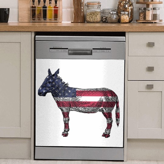 donkey mule esel78 Dish Washer Covers