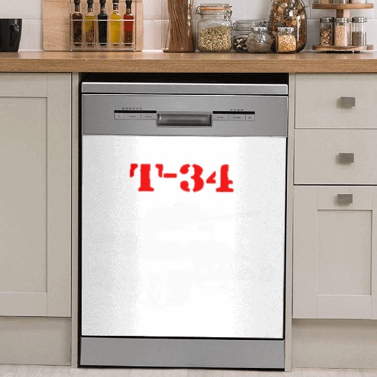 T 34 Soviet Russin World War II Tank Dish Washer Covers