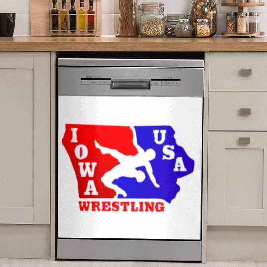 Iowa Team USA Wrestling Dish Washer Covers
