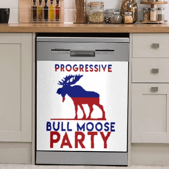 Bull Moose Party Progressive Teddy Roosevelt Dish Washer Covers