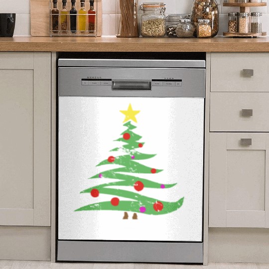 Christmas Tree gift winter kids grandparents Dish Washer Covers