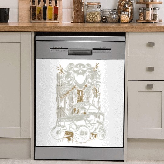 UTV Skull Tree Dish Washer Covers