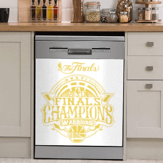 Golden State Warriors Finals Champions 2017 Dish Washer Covers