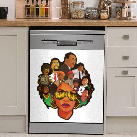 Powerful Roots Black History Month Gift Dish Washer Covers