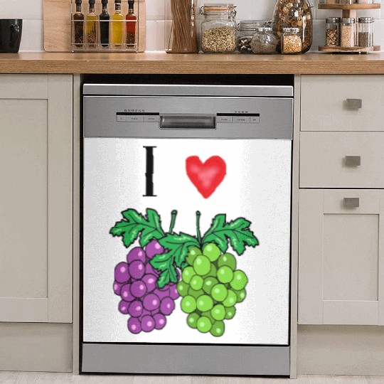 I love grape Dish Washer Covers