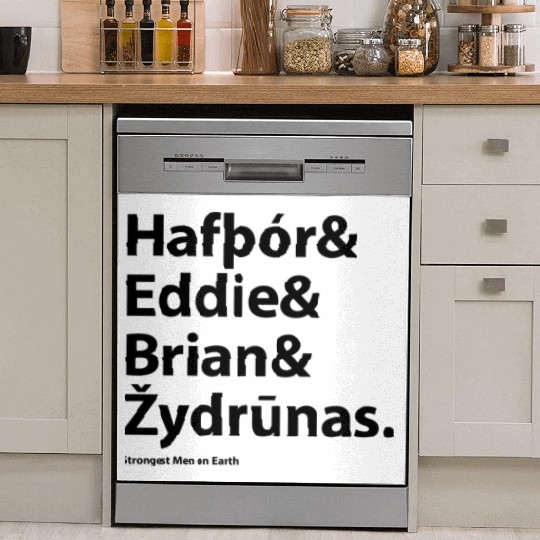 Strongest Men on Earth Dish Washer Covers