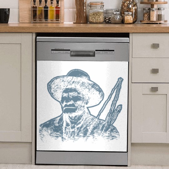 Geronimo Apache Native American Indian Warrior Dish Washer Covers