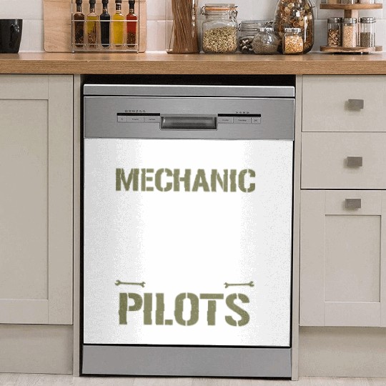 Aircraft Mechanic Dish Washer Covers
