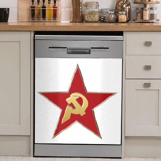 Hammer and sickle Dish Washer Covers