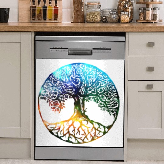 Tree of Life Mandala Dish Washer Covers