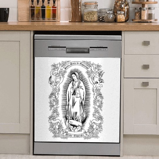 Our Lady of Guadalupe Virgin Mary Christian Gift Dish Washer Covers