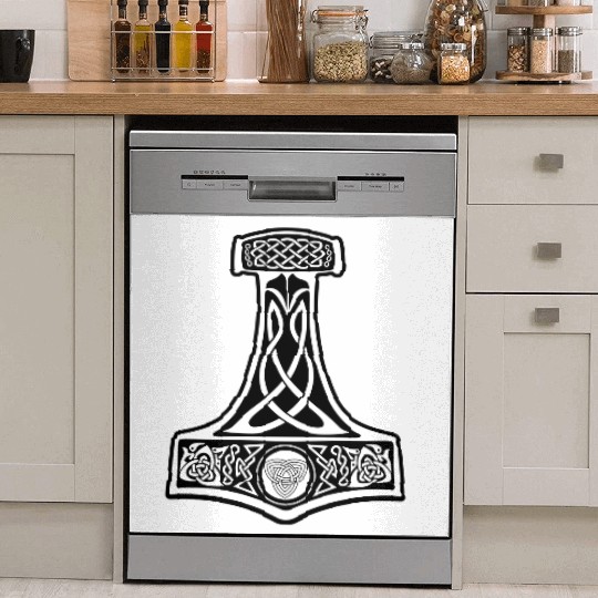 Viking thor hammer Dish Washer Covers