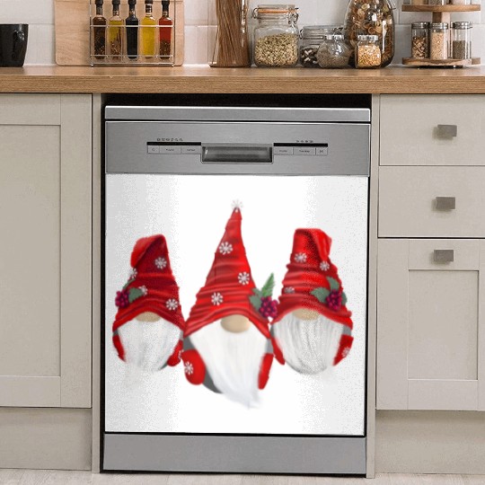 Christmas Gnomes Dish Washer Covers