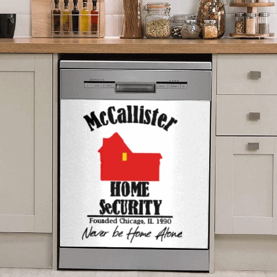 McCallister Home Security - Home Alone Gift Dish Washer Covers