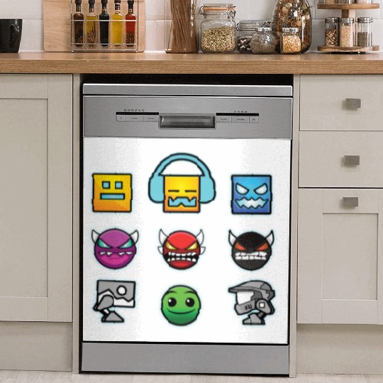 geometry dash insane Dish Washer Covers