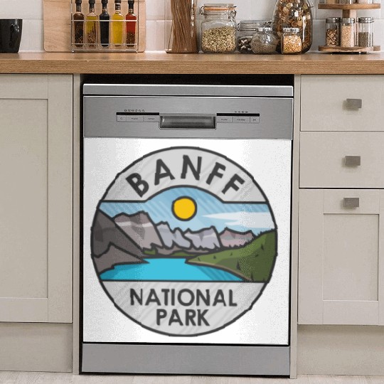 Banff National Park Dish Washer Covers