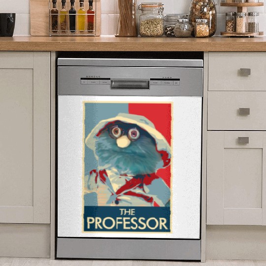 The professor - Puppet History Dish Washer Covers