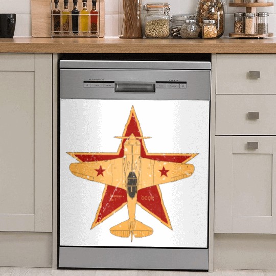 CCCP Soviet Union Air Force World War II Dish Washer Covers