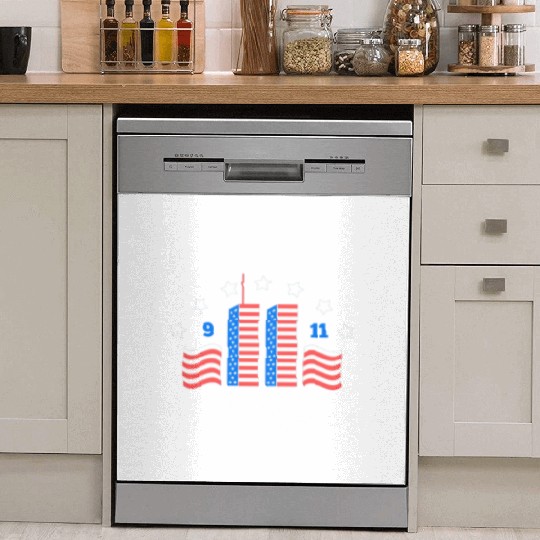 Never Forget 9/11 Patriot Day 2021 Dish Washer Covers