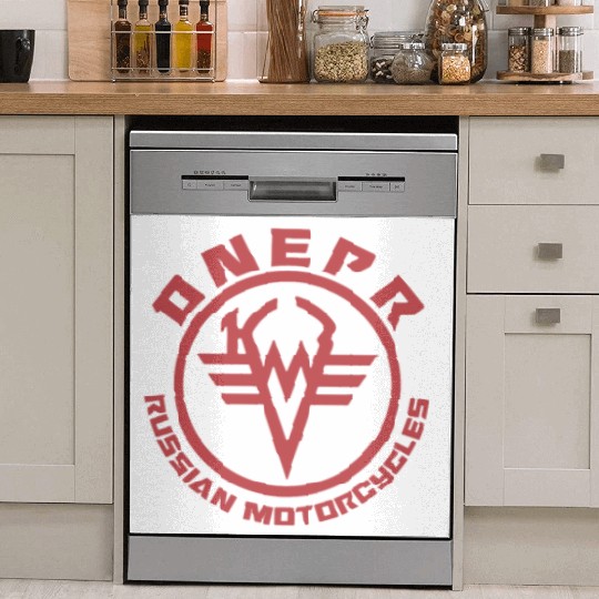 Dnepr russian motorcycles Ural sidecar gift Dish Washer Covers