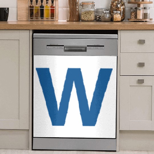 Chicago Win Flag Cubs Dish Washer Covers