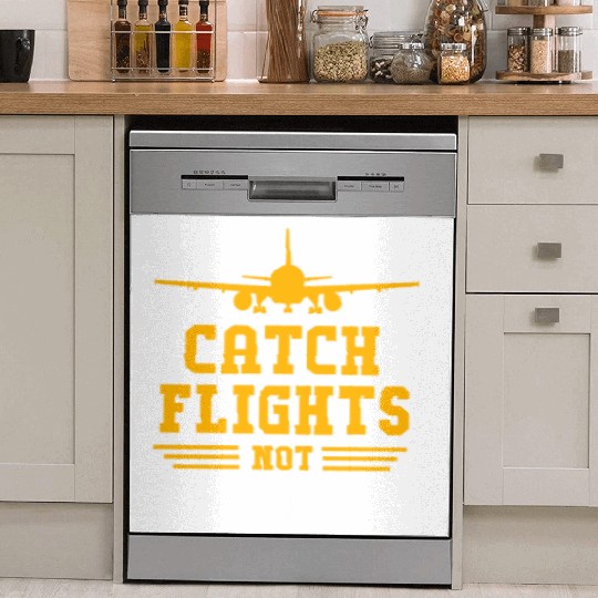 Air Traffic Controller Catch Flights Not Feelings Dish Washer Covers