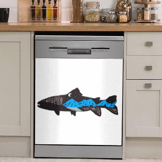 Mountain Trout Dish Washer Covers